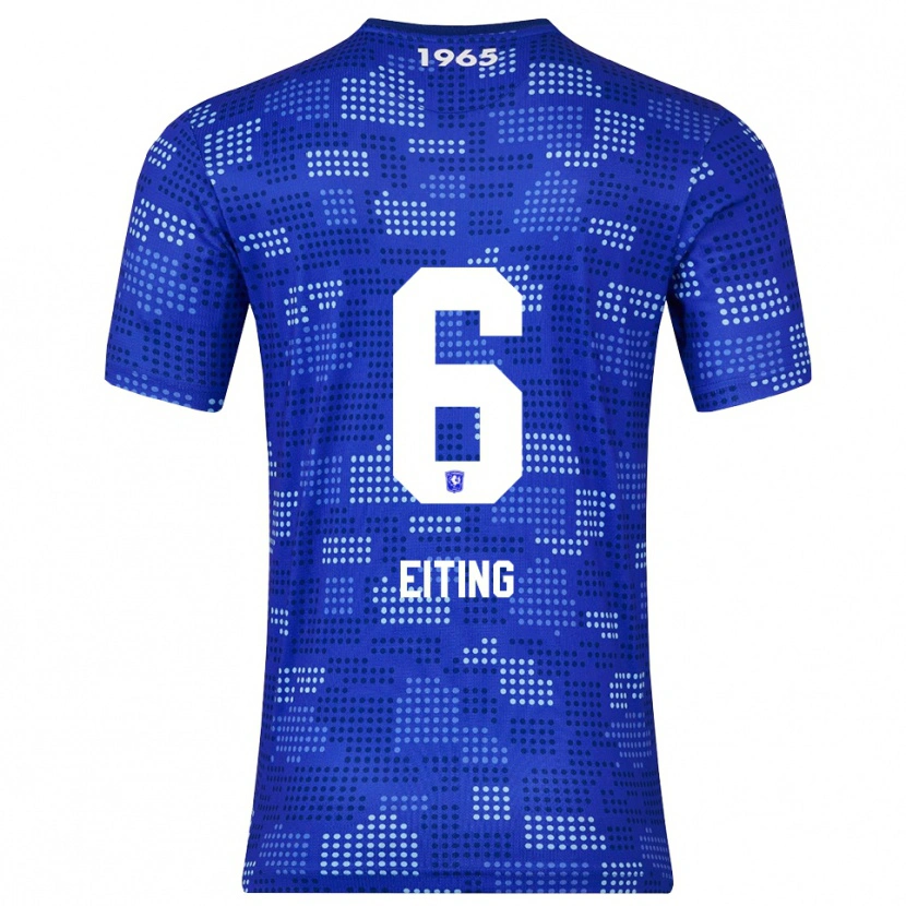 Danxen Heren Carel Eiting #6 Blauw Hemelsblauw Uitshirt Uittenue 2025/26 T-Shirt