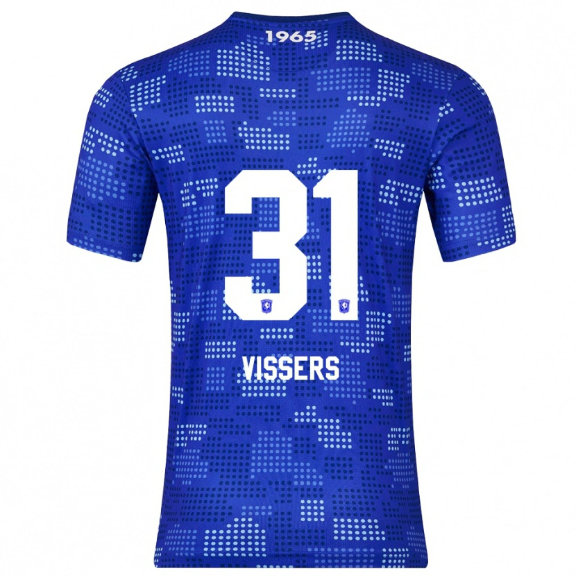 Danxen Heren Kiki Vissers #31 Blauw Hemelsblauw Uitshirt Uittenue 2025/26 T-Shirt