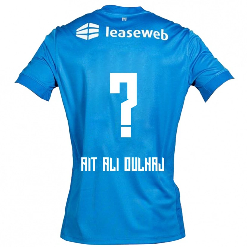 Danxen Heren Adam Ait Ali Oulhaj #0 Blauw Wit Uitshirt Uittenue 2025/26 T-Shirt
