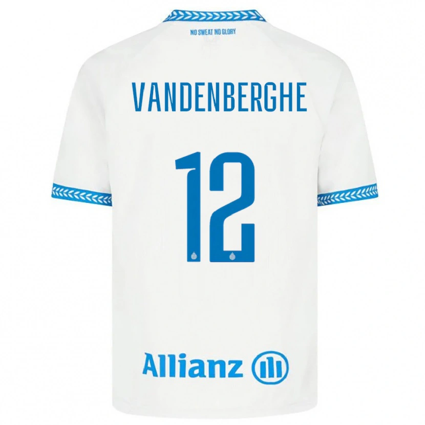 Danxen Heren Xander Vandenberghe #12 Blauw Wit Uitshirt Uittenue 2025/26 T-Shirt