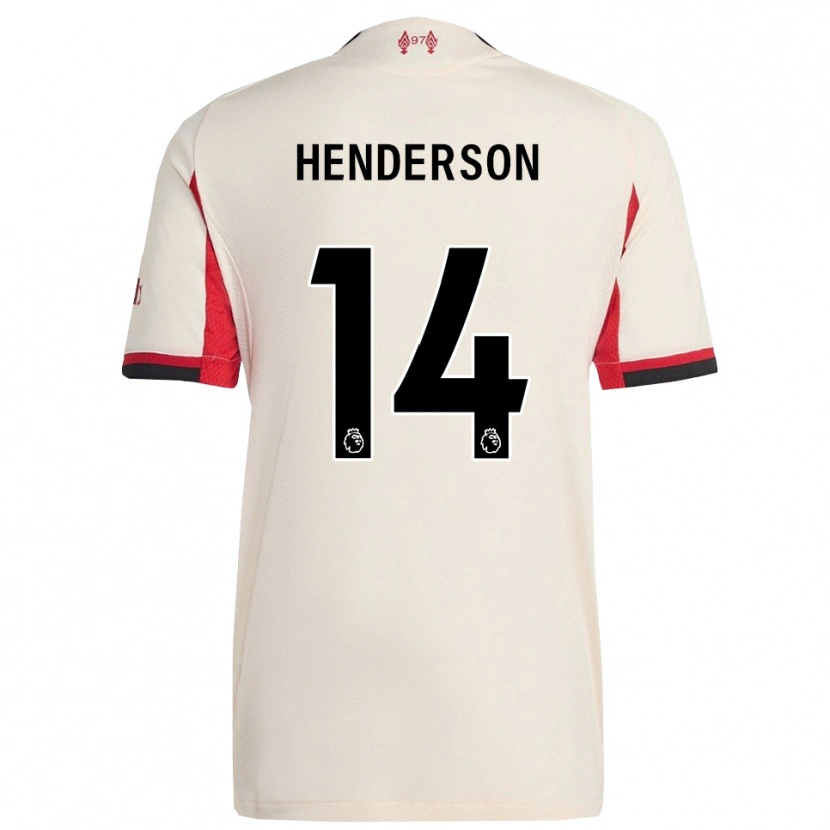 Danxen Heren Henderson #14 Wit Zwart Uitshirt Uittenue 2025/26 T-Shirt