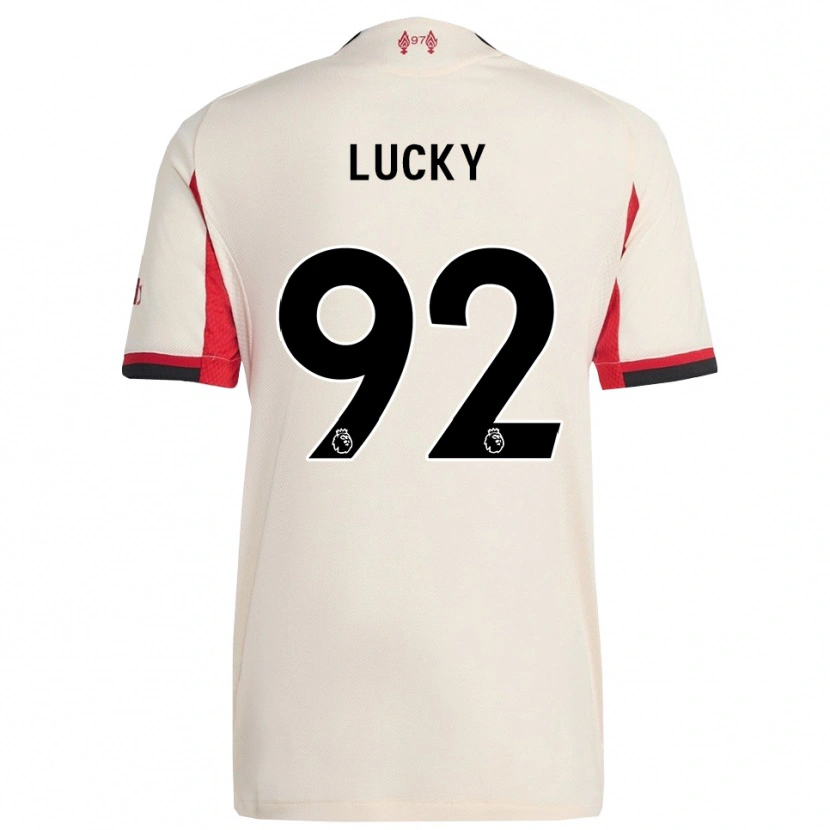 Danxen Heren Wellity Lucky #92 Wit Zwart Uitshirt Uittenue 2025/26 T-Shirt