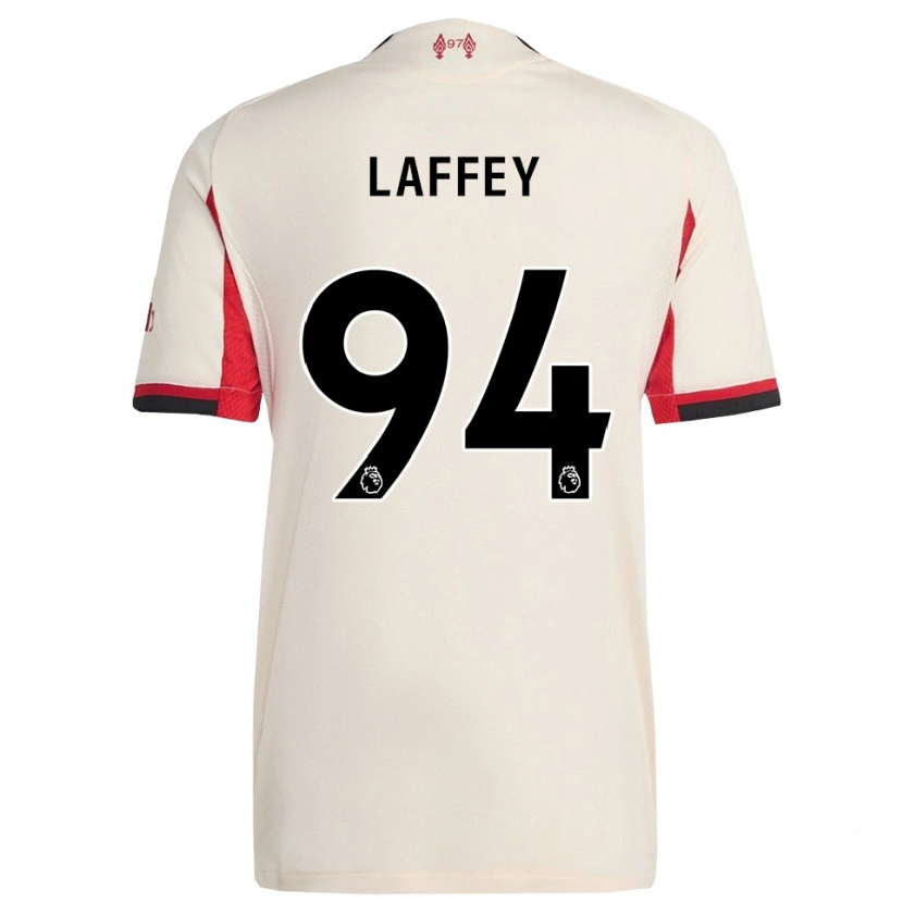 Danxen Heren Michael Laffey #94 Wit Zwart Uitshirt Uittenue 2025/26 T-Shirt
