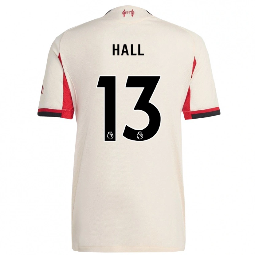 Danxen Heren Bailey Hall #13 Wit Zwart Uitshirt Uittenue 2025/26 T-Shirt