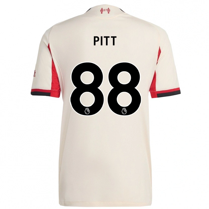 Danxen Heren Lucas Pitt #88 Wit Zwart Uitshirt Uittenue 2025/26 T-Shirt