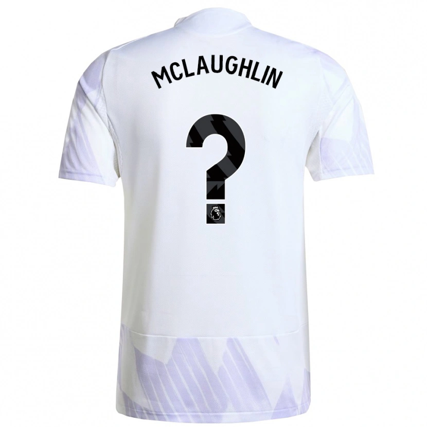 Danxen Heren Harlem Mclaughlin #0 Wit Paars Paars Uitshirt Uittenue 2025/26 T-Shirt