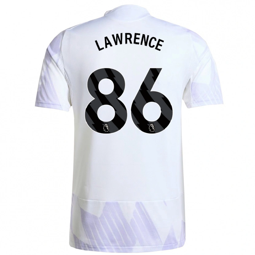 Danxen Heren Marcus Lawrence #86 Wit Paars Paars Uitshirt Uittenue 2025/26 T-Shirt