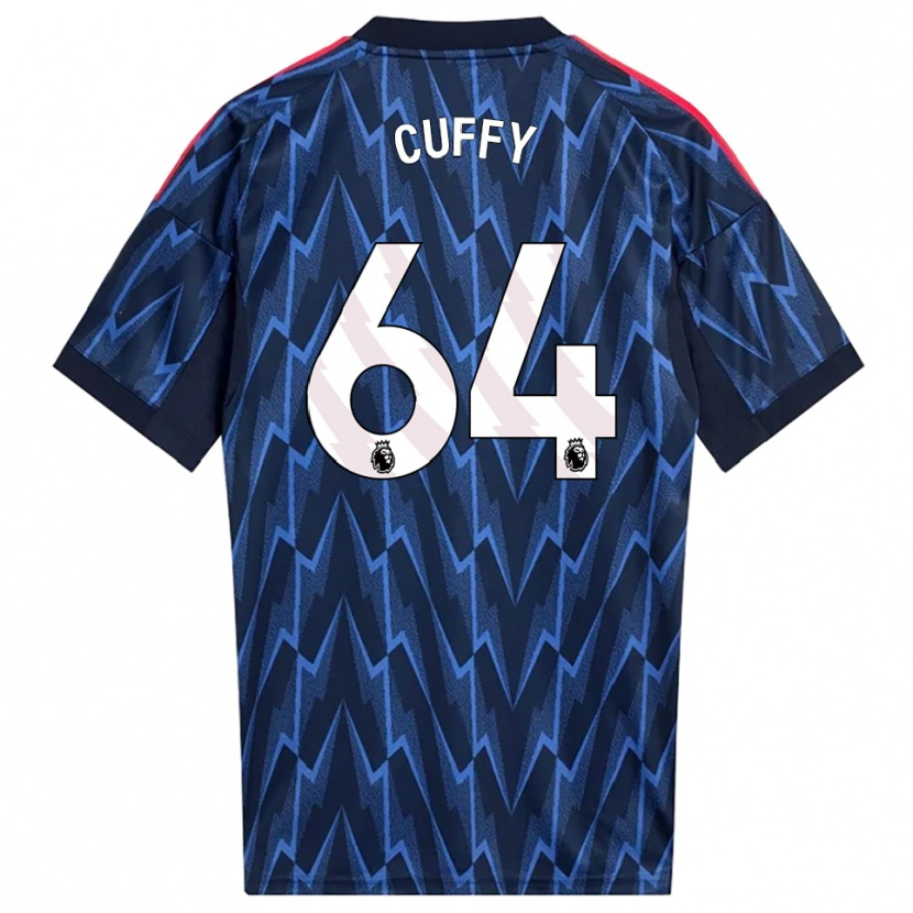 Danxen Heren Brooke Norton Cuffy #64 Marineblauw Rood Uitshirt Uittenue 2025/26 T-Shirt