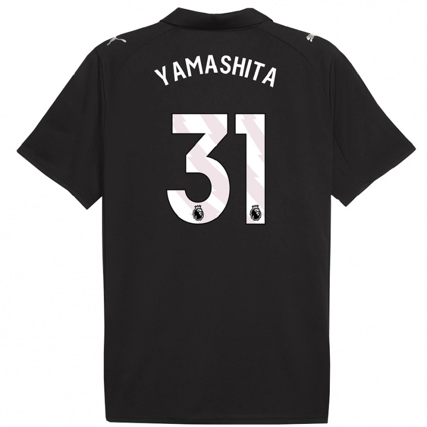 Danxen Heren Ayaka Yamashita #31 Zwart Wit Uitshirt Uittenue 2025/26 T-Shirt