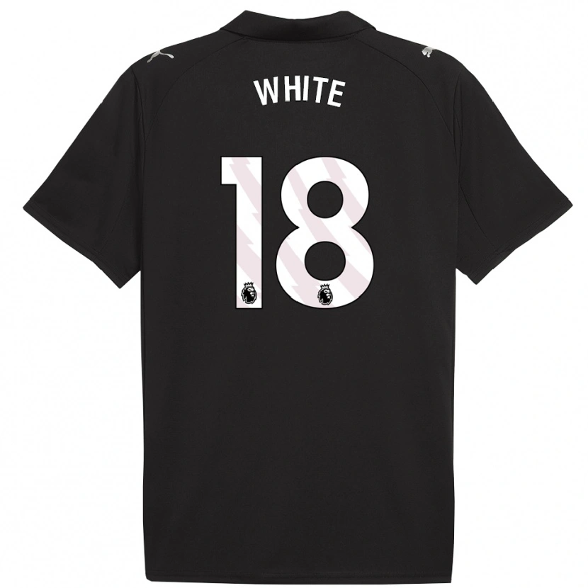 Danxen Heren Ellen White #18 Zwart Wit Uitshirt Uittenue 2025/26 T-Shirt