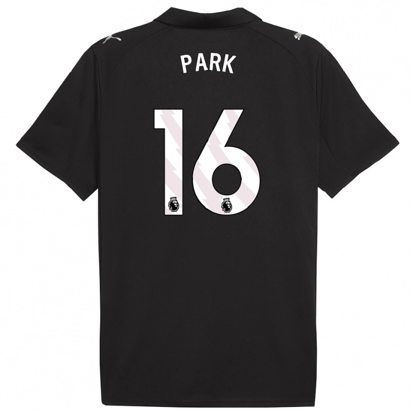Danxen Heren Jess Park #16 Zwart Wit Uitshirt Uittenue 2025/26 T-Shirt