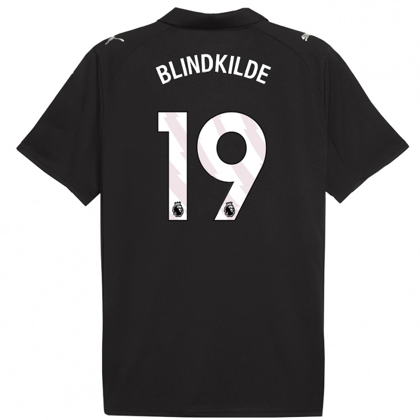 Danxen Heren Laura Blindkilde Brown #19 Zwart Wit Uitshirt Uittenue 2025/26 T-Shirt
