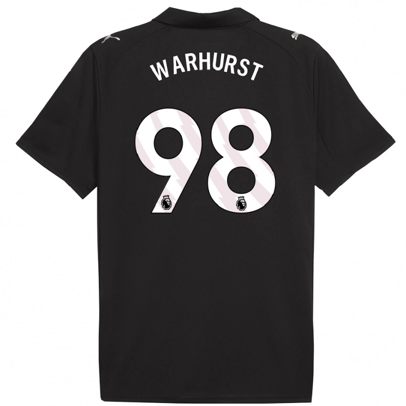 Danxen Heren Matty Warhurst #98 Zwart Wit Uitshirt Uittenue 2025/26 T-Shirt