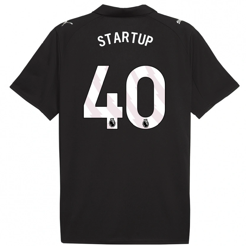 Danxen Heren Katie Startup #40 Zwart Wit Uitshirt Uittenue 2025/26 T-Shirt