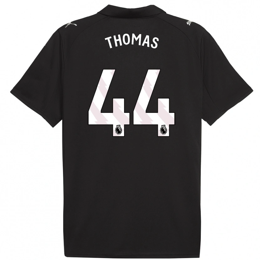 Danxen Heren Codie Thomas #44 Zwart Wit Uitshirt Uittenue 2025/26 T-Shirt