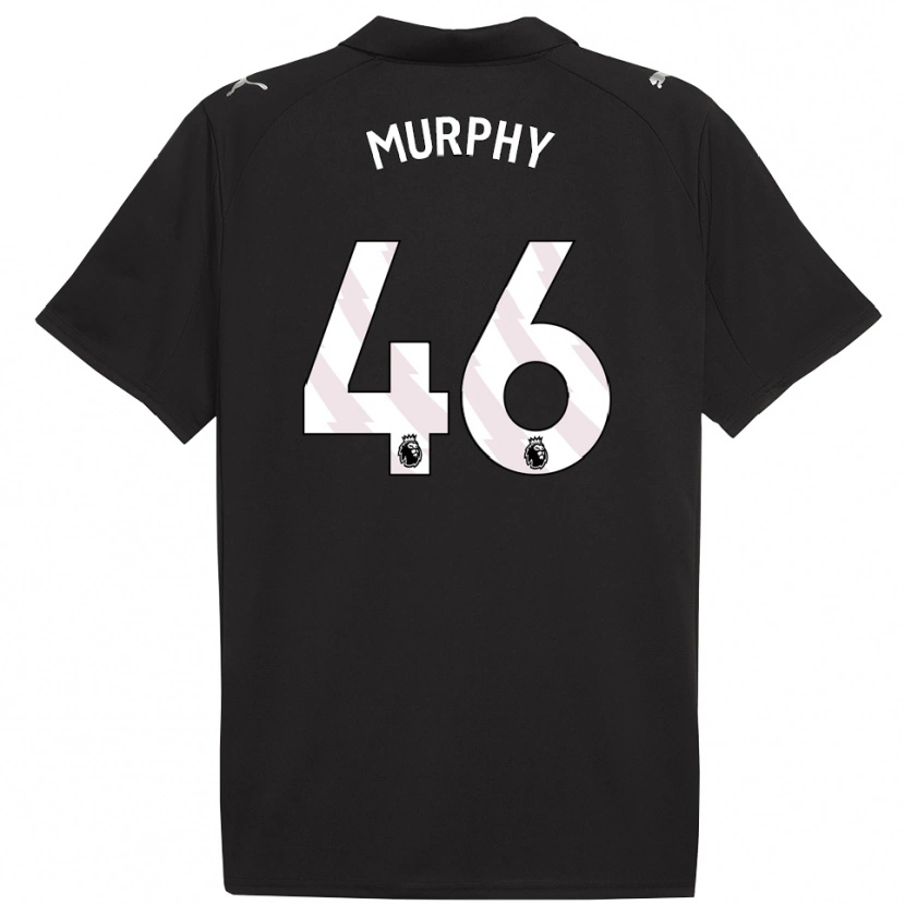 Danxen Heren Lily Murphy #46 Zwart Wit Uitshirt Uittenue 2025/26 T-Shirt