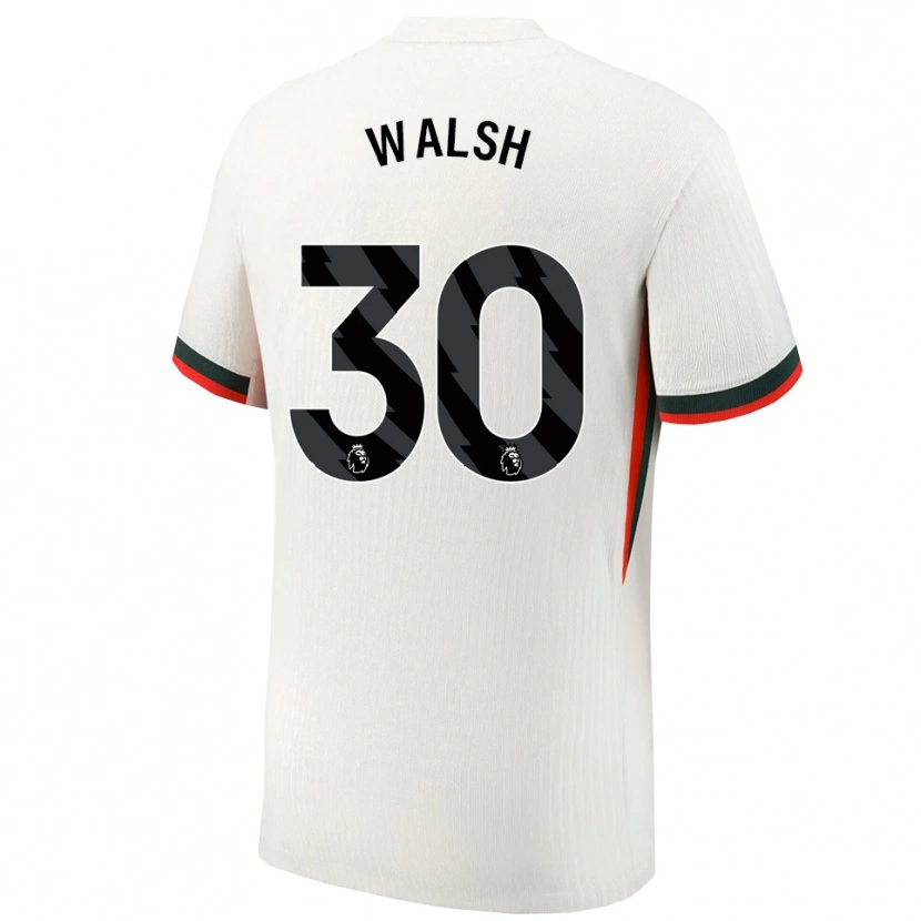 Danxen Heren Keira Walsh #30 Wit Groen Uitshirt Uittenue 2025/26 T-Shirt