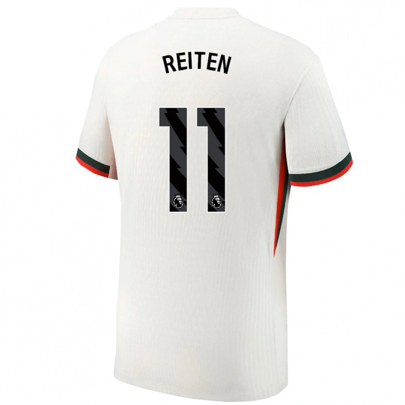 Danxen Heren Guro Reiten #11 Wit Groen Uitshirt Uittenue 2025/26 T-Shirt