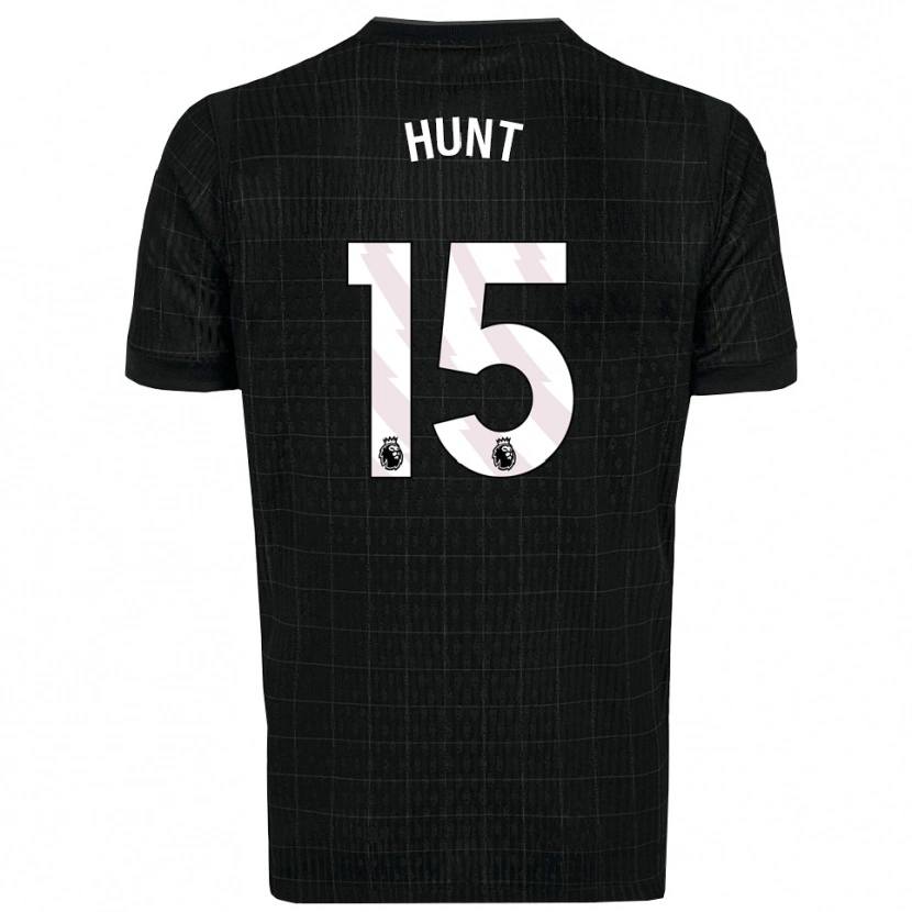 Danxen Heren Clare Hunt #15 Zwart Grijs Uitshirt Uittenue 2025/26 T-Shirt