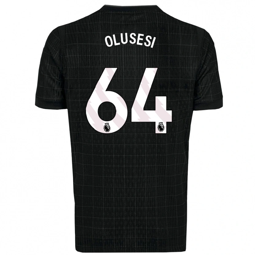 Danxen Heren Callum Olusesi #64 Zwart Grijs Uitshirt Uittenue 2025/26 T-Shirt