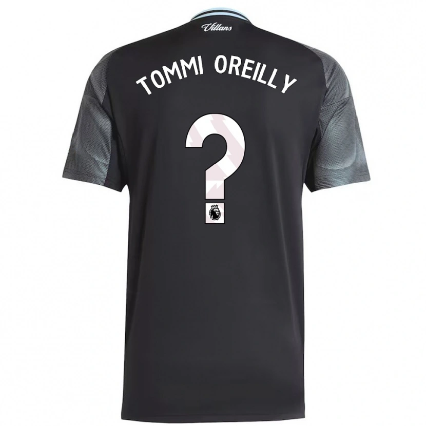 Danxen Heren Tommi Oreilly #0 Zwart Hemelsblauw Uitshirt Uittenue 2025/26 T-Shirt