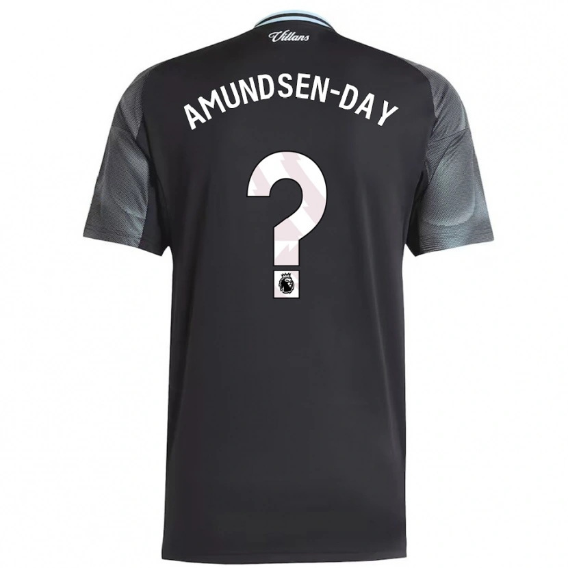 Danxen Heren Ethan Amundsen-Day #0 Zwart Hemelsblauw Uitshirt Uittenue 2025/26 T-Shirt