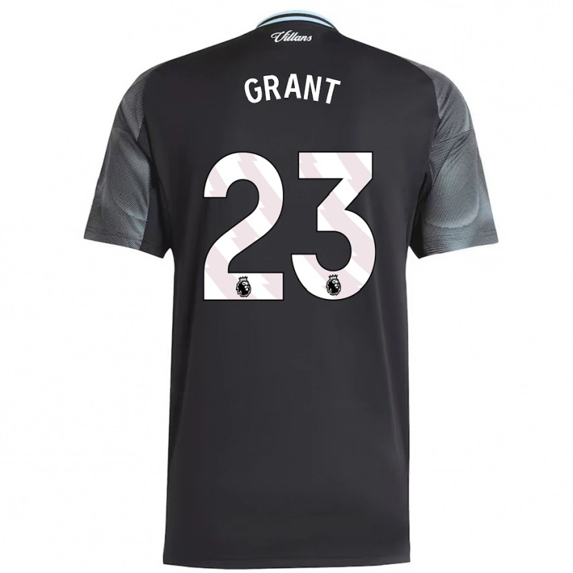 Danxen Heren Chasity Grant #23 Zwart Hemelsblauw Uitshirt Uittenue 2025/26 T-Shirt