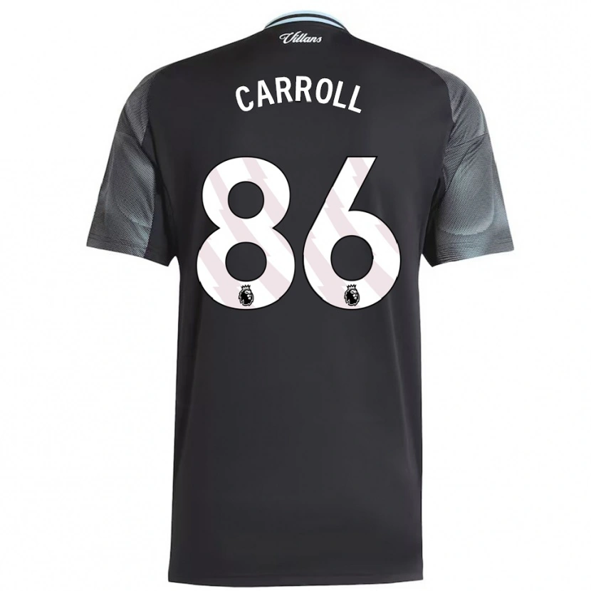 Danxen Heren Tj Carroll #86 Zwart Hemelsblauw Uitshirt Uittenue 2025/26 T-Shirt