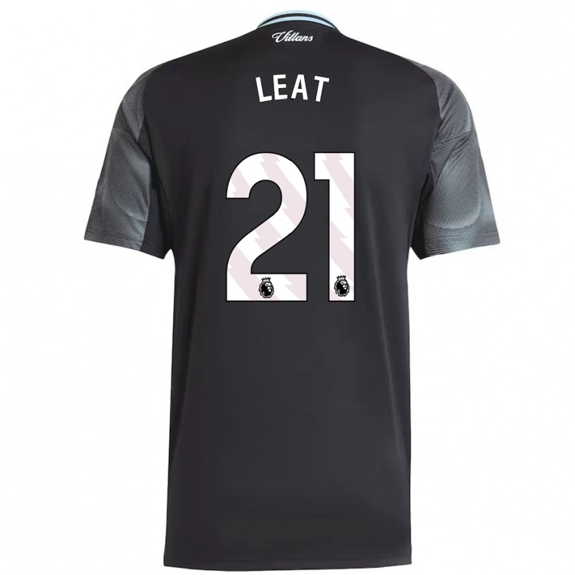 Danxen Heren Anna Leat #21 Zwart Hemelsblauw Uitshirt Uittenue 2025/26 T-Shirt