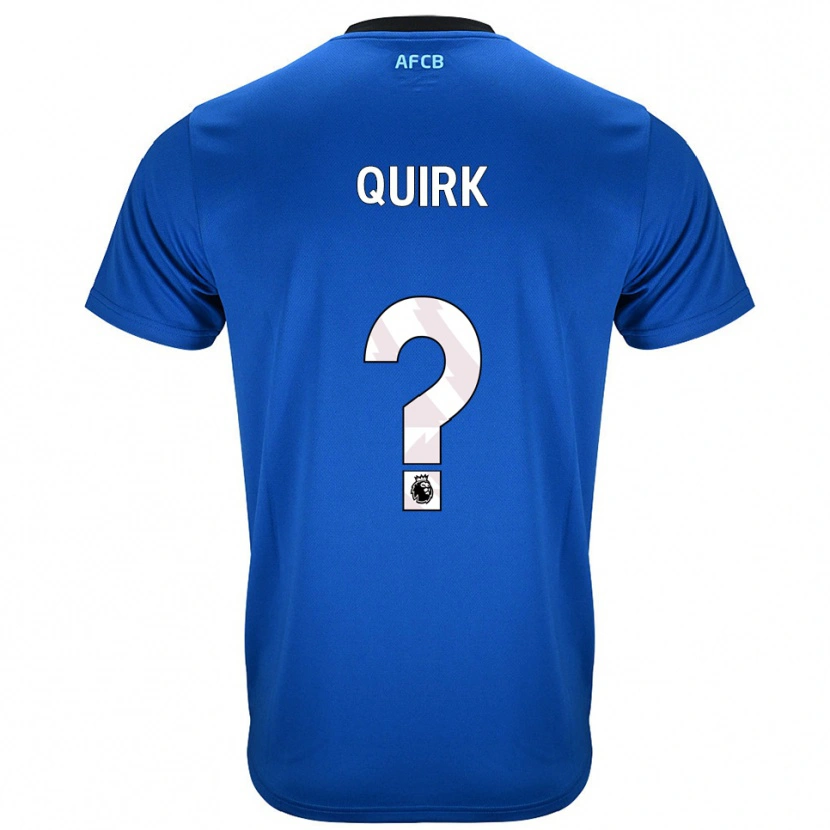 Danxen Heren Sophie Quirk #0 Blauw Zwart Uitshirt Uittenue 2025/26 T-Shirt