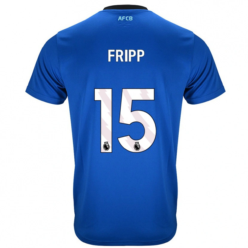 Danxen Heren Kelly Fripp #15 Blauw Zwart Uitshirt Uittenue 2025/26 T-Shirt