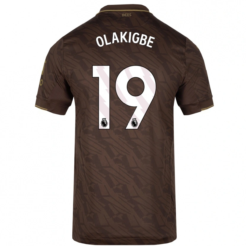Danxen Heren Michael Olakigbe #19 Bruin Goud Uitshirt Uittenue 2025/26 T-Shirt