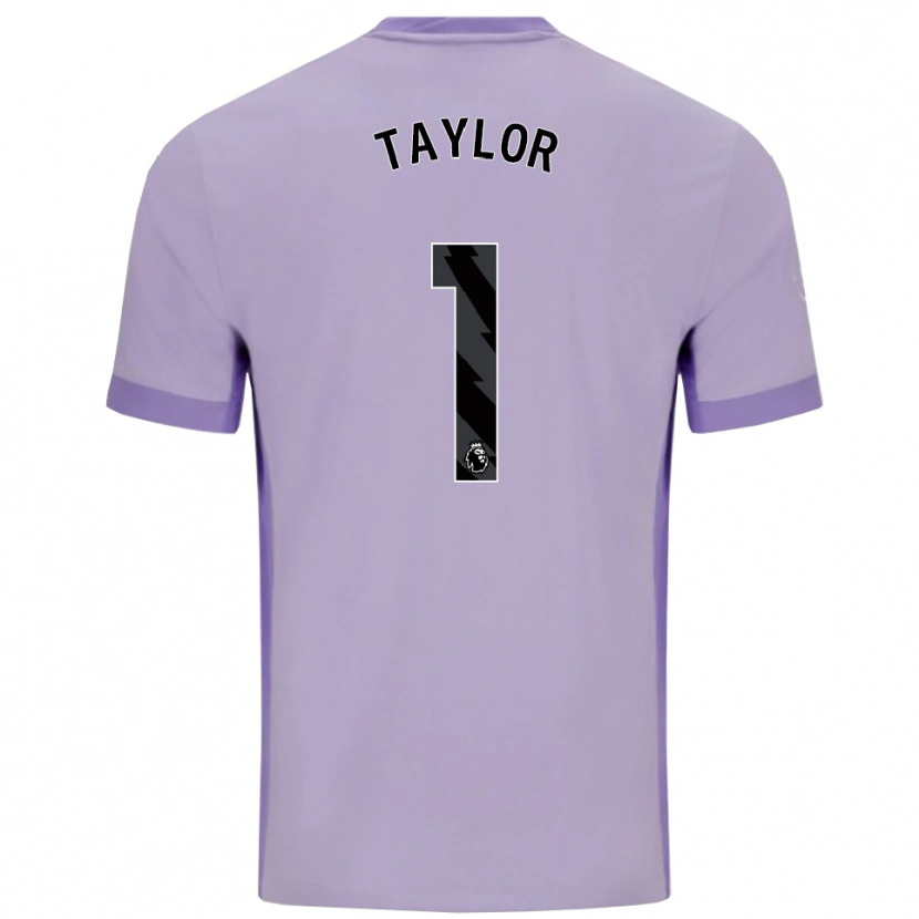 Danxen Heren Finley Taylor #1 Taro Paars Wit Uitshirt Uittenue 2025/26 T-Shirt