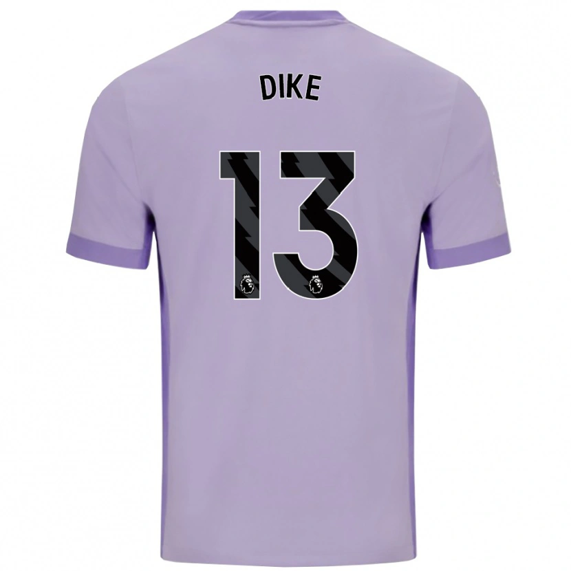Danxen Heren Michael Dike #13 Taro Paars Wit Uitshirt Uittenue 2025/26 T-Shirt