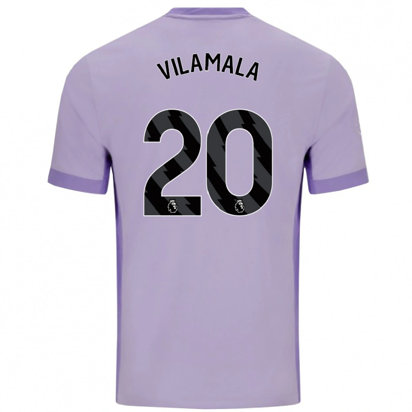 Danxen Heren Bruna Vilamala #20 Taro Paars Wit Uitshirt Uittenue 2025/26 T-Shirt