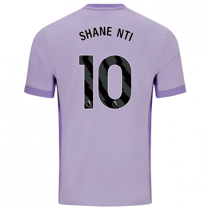 Danxen Heren Shane Nti #10 Taro Paars Wit Uitshirt Uittenue 2025/26 T-Shirt