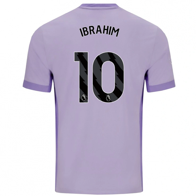 Danxen Heren Younes Ibrahim #10 Taro Paars Wit Uitshirt Uittenue 2025/26 T-Shirt