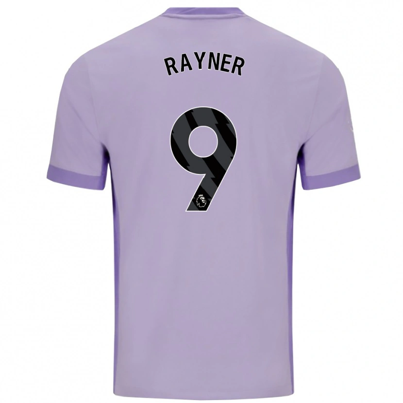 Danxen Heren Rebecca Rayner #9 Taro Paars Wit Uitshirt Uittenue 2025/26 T-Shirt
