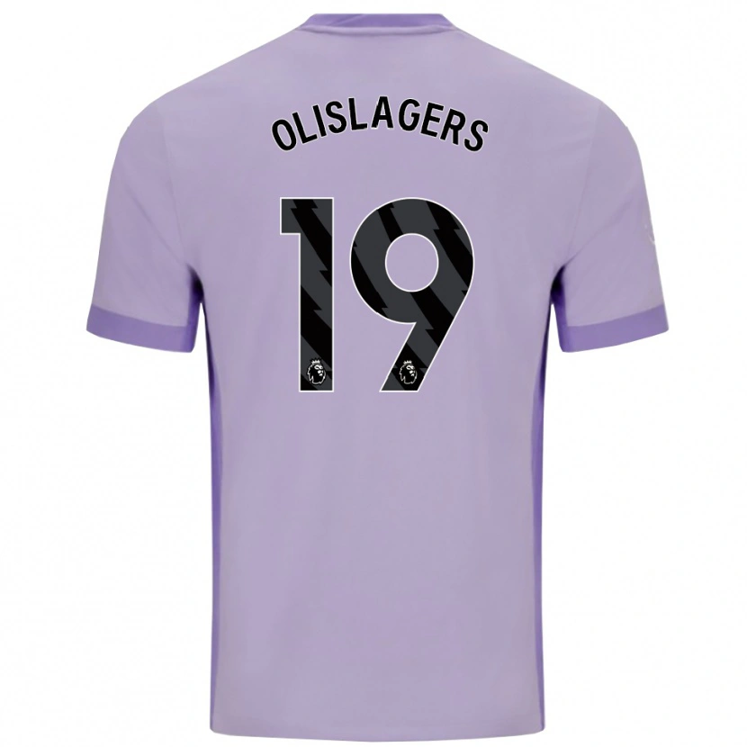 Danxen Heren Marisa Olislagers #19 Taro Paars Wit Uitshirt Uittenue 2025/26 T-Shirt