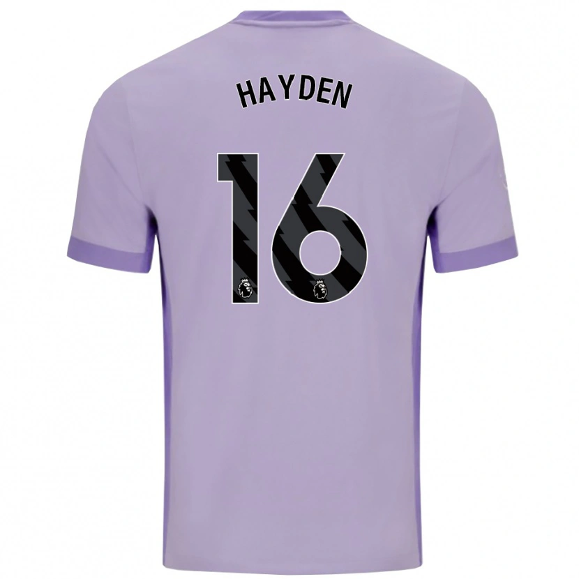 Danxen Heren Matthew Hayden #16 Taro Paars Wit Uitshirt Uittenue 2025/26 T-Shirt