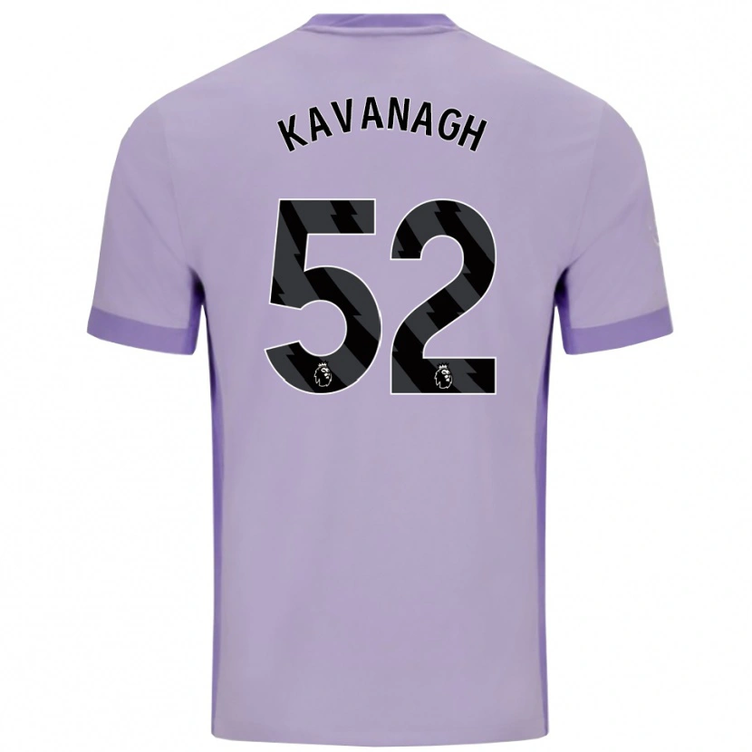 Danxen Heren Leigh Kavanagh #52 Taro Paars Wit Uitshirt Uittenue 2025/26 T-Shirt