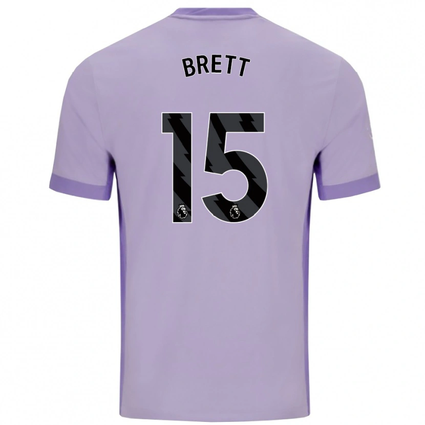 Danxen Heren Adam Brett #15 Taro Paars Wit Uitshirt Uittenue 2025/26 T-Shirt