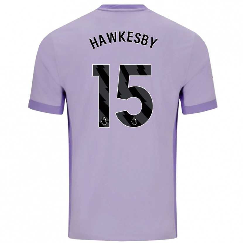 Danxen Heren Mackenzie Hawkesby #15 Taro Paars Wit Uitshirt Uittenue 2025/26 T-Shirt