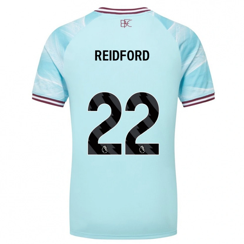 Danxen Heren Isabella Reidford #22 Hemelsblauw Bourgondisch Uitshirt Uittenue 2025/26 T-Shirt