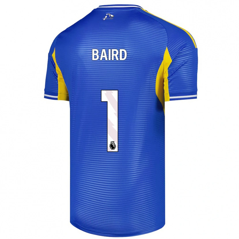 Danxen Heren Alex Baird #1 Blauw Geel Uitshirt Uittenue 2025/26 T-Shirt