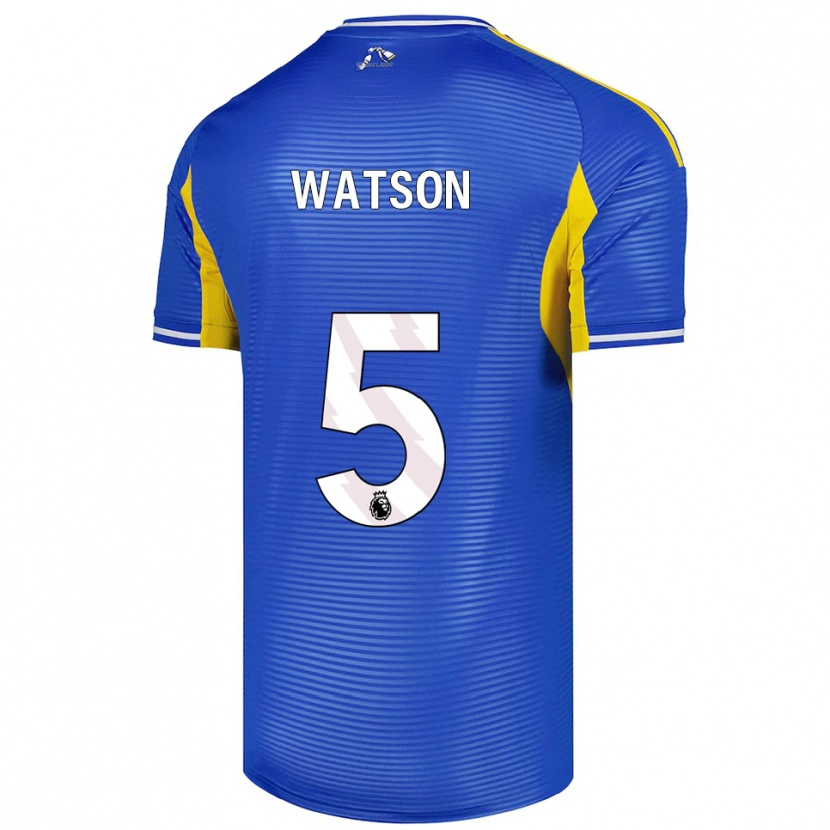 Danxen Heren Jacob Watson #5 Blauw Geel Uitshirt Uittenue 2025/26 T-Shirt