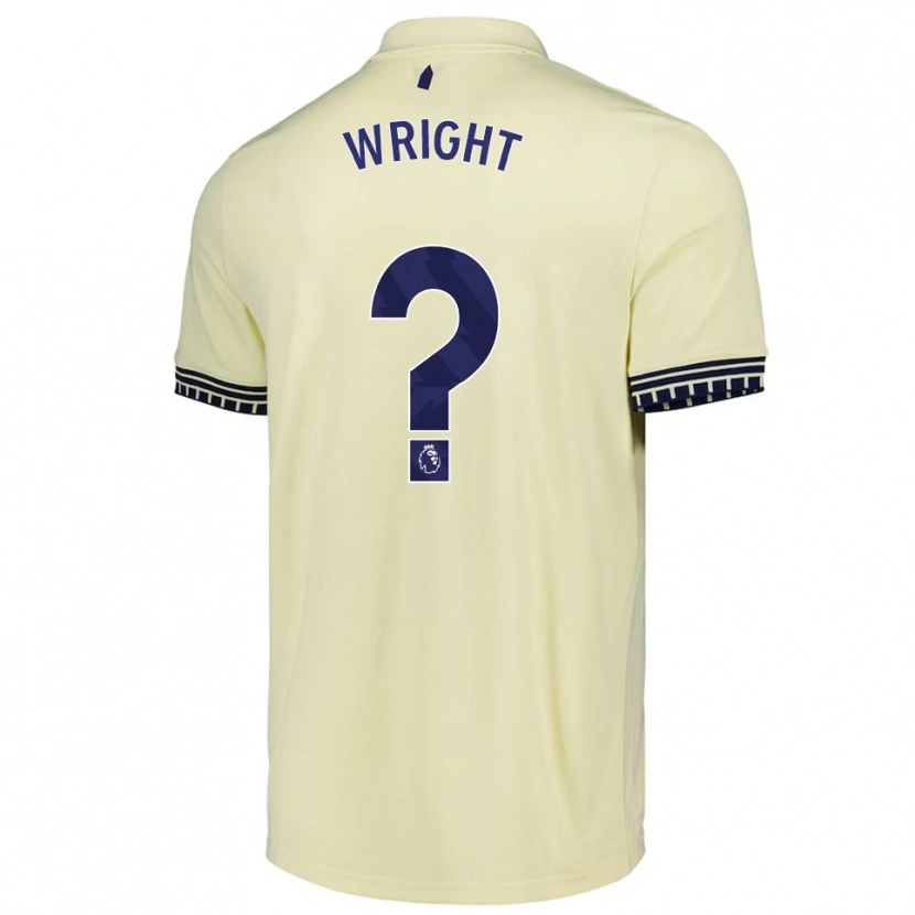Danxen Heren Harry Wright #0 Gebroken Wit Zwart Uitshirt Uittenue 2025/26 T-Shirt