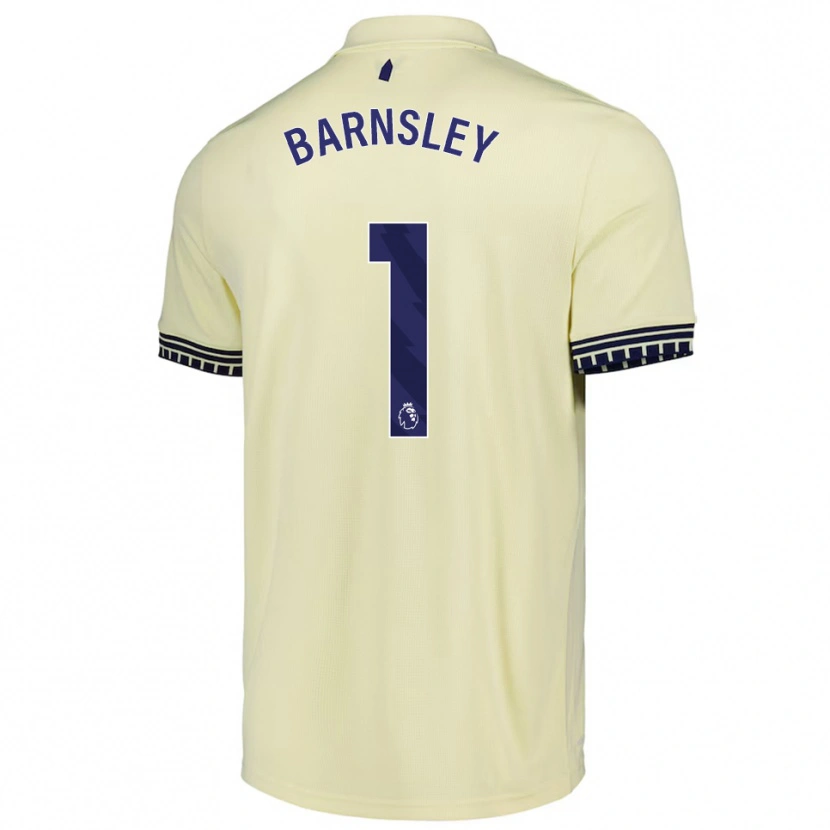 Danxen Heren Fraser Barnsley #1 Gebroken Wit Zwart Uitshirt Uittenue 2025/26 T-Shirt