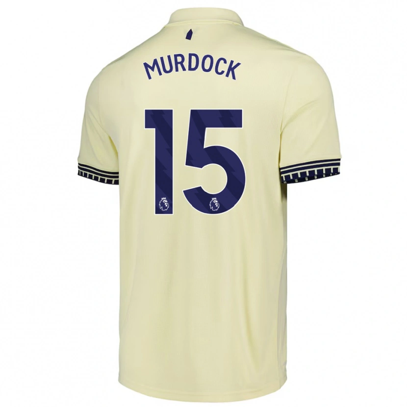Danxen Heren Freddie Murdock #15 Gebroken Wit Zwart Uitshirt Uittenue 2025/26 T-Shirt