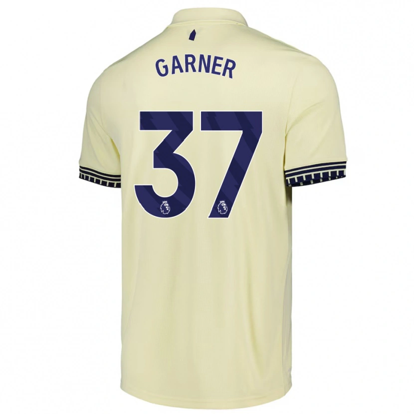 Danxen Heren James Garner #37 Gebroken Wit Zwart Uitshirt Uittenue 2025/26 T-Shirt